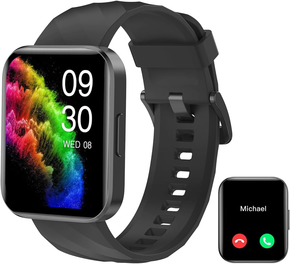 RUIMEN Smart Watch for Women Men Smart Watches with Call Function Fitness Tracke...