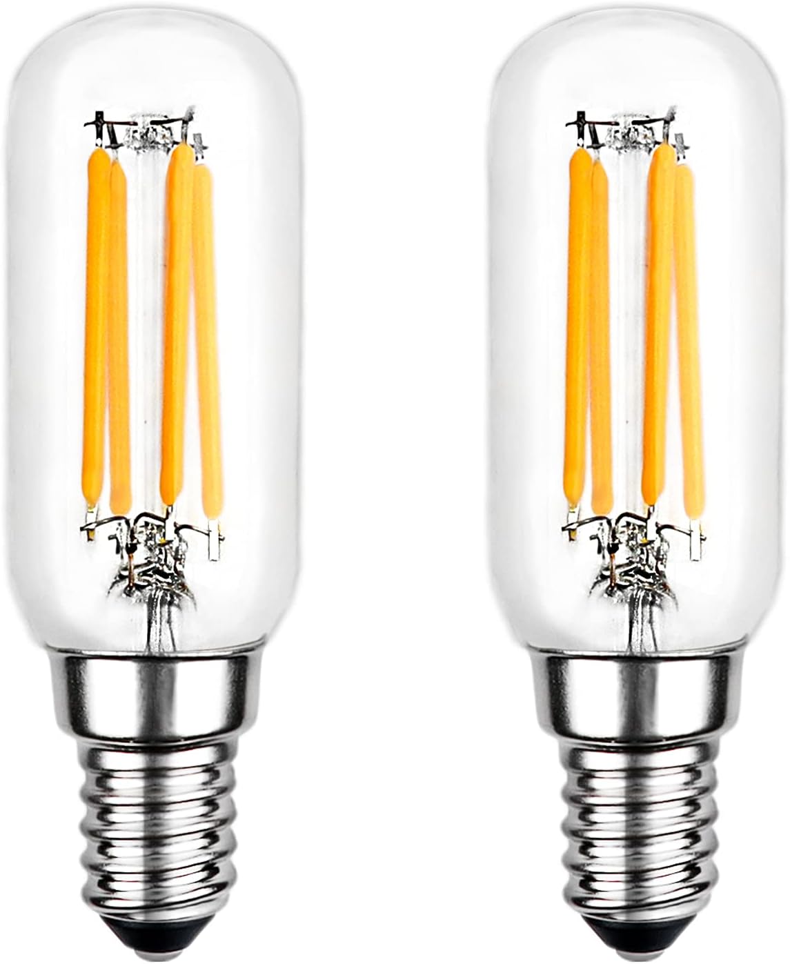 E14 LED Cooker Hood Light Bulb Warm White 2700K 400LM, T25 LED 4W Replacement fo...