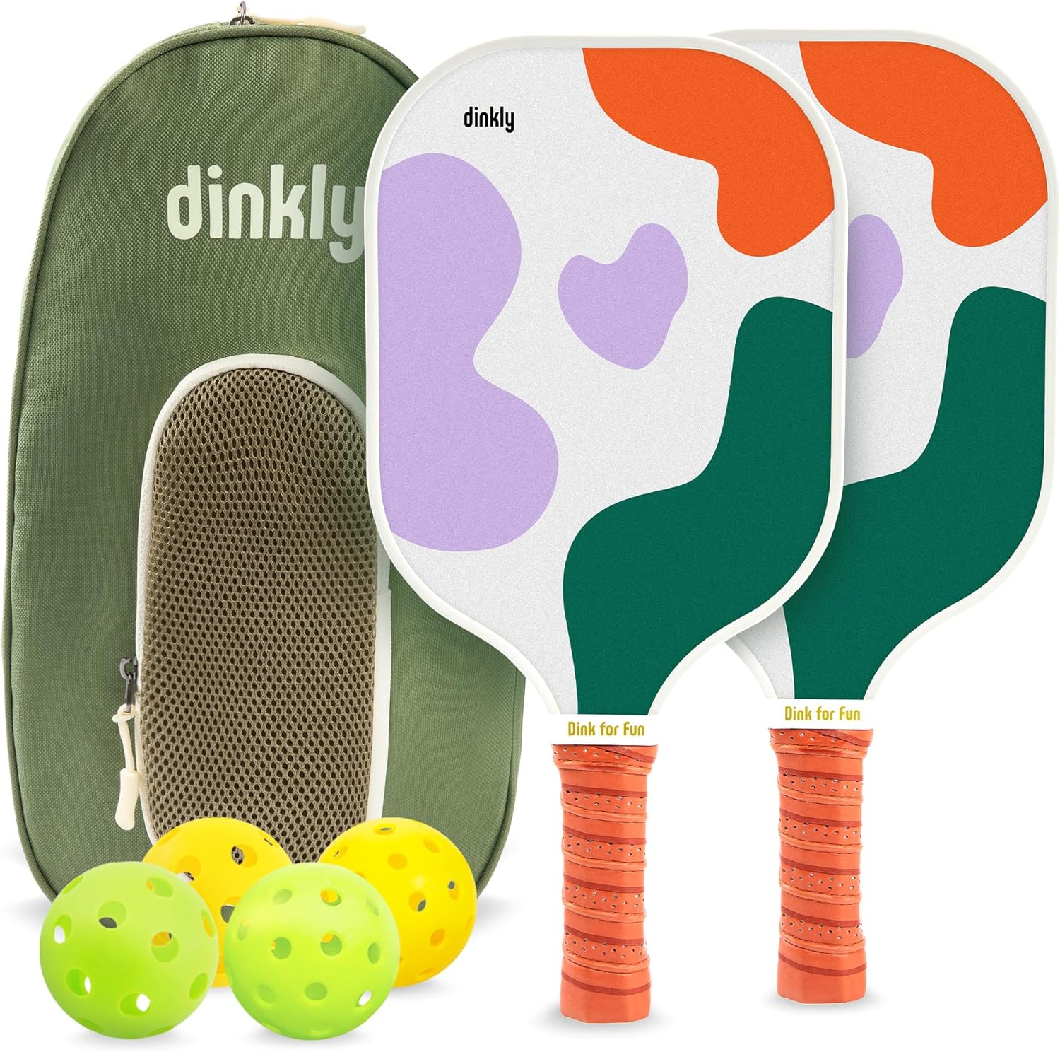 Pickleball Paddles Set of 2/4- USAPA Approved Graphite/Fiberglass Pickleball Rac...