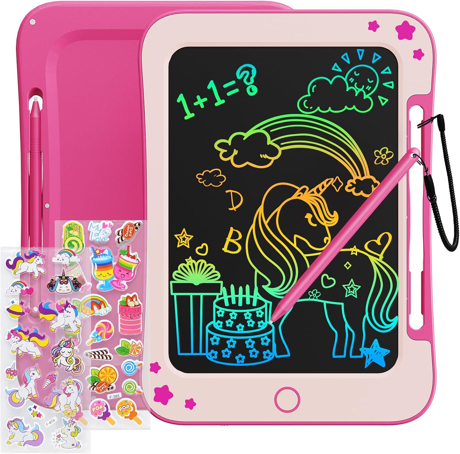 TEKFUN Kids Toys for 3 4 5 6 Years Old Boys Girls Gifts, 8.5 Inch LCD Writing Ta...