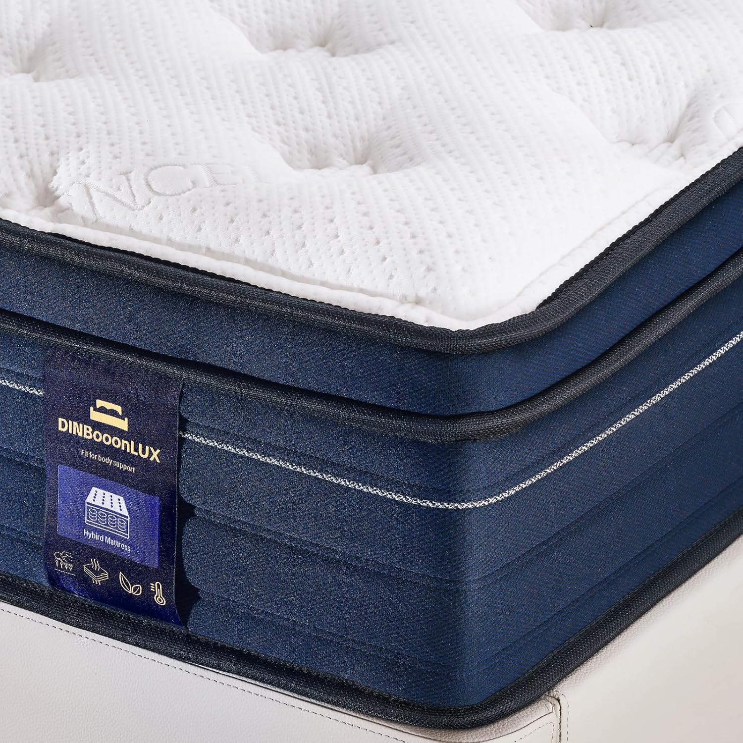 Queen Size Mattress,14 Inch Mattress in a Box with Memory Foam and Zoned Support...
