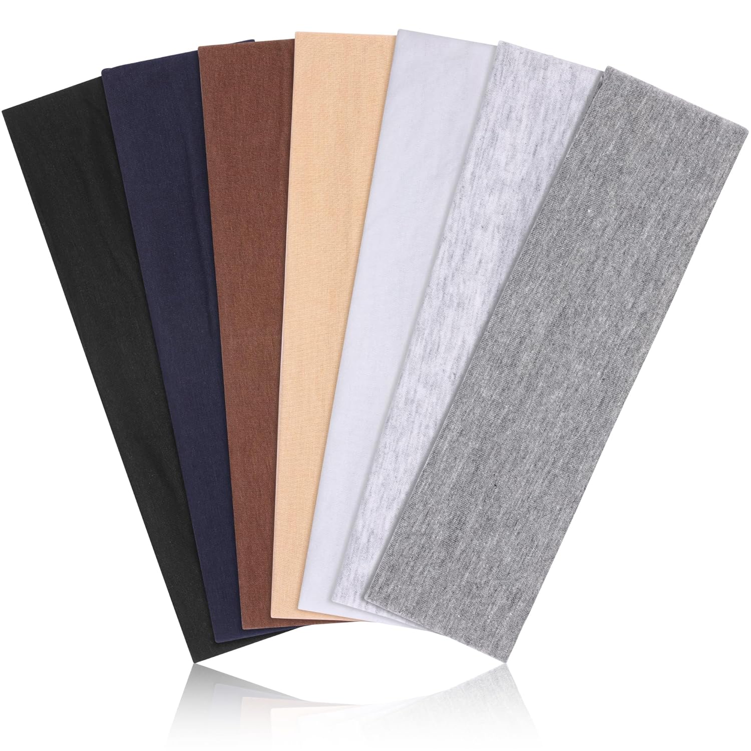 Headbands for Women Non Slip - 7PCS Fashion Sports Hair Bands for Women's Hair,...