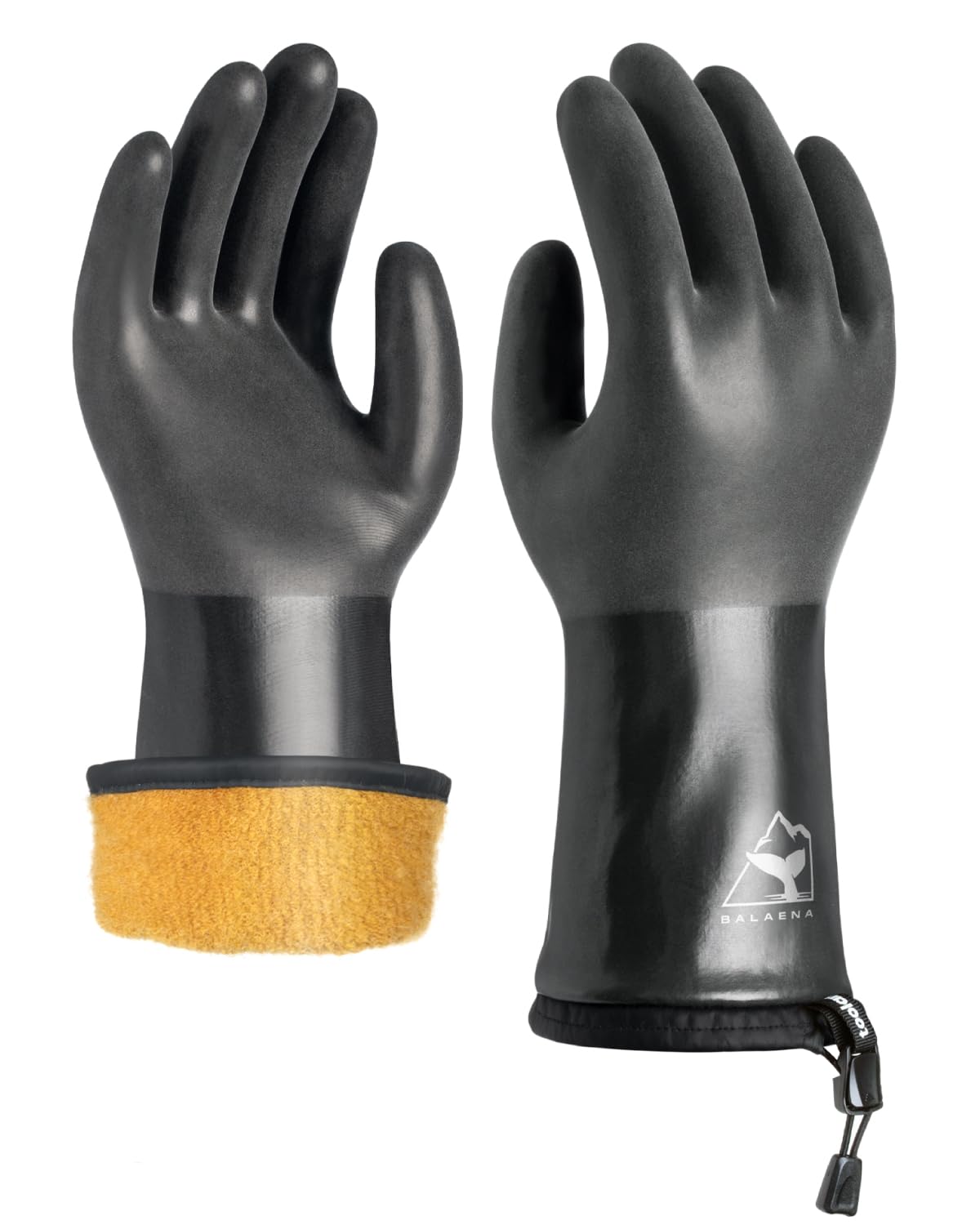 toolant Waterproof Winter Gloves with Grip, Balaena Freezer Gloves for Light Dut...