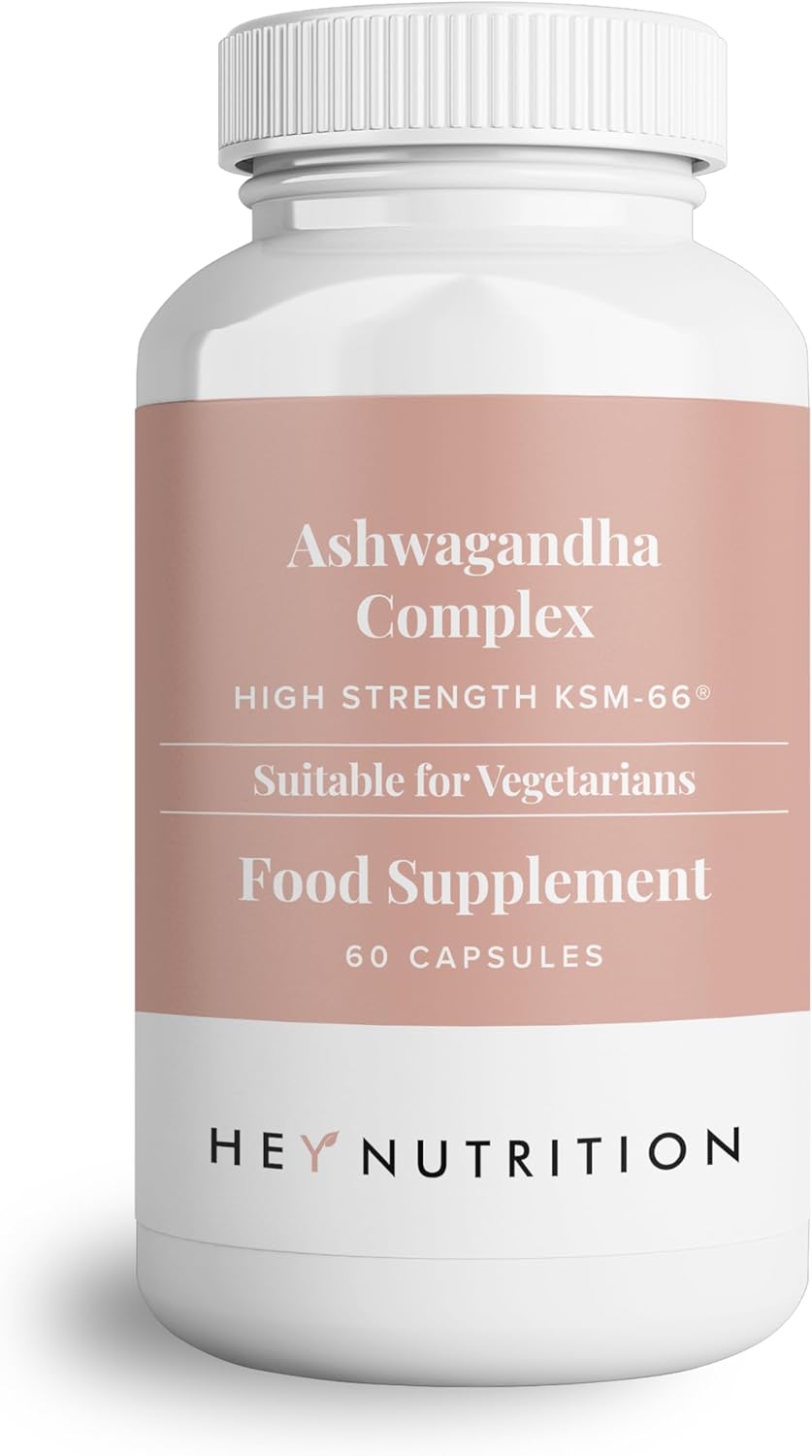 Hey Nutrition Ashwagandha Complex 9000mg Supplement - High Strength KSM-66 - Boo...