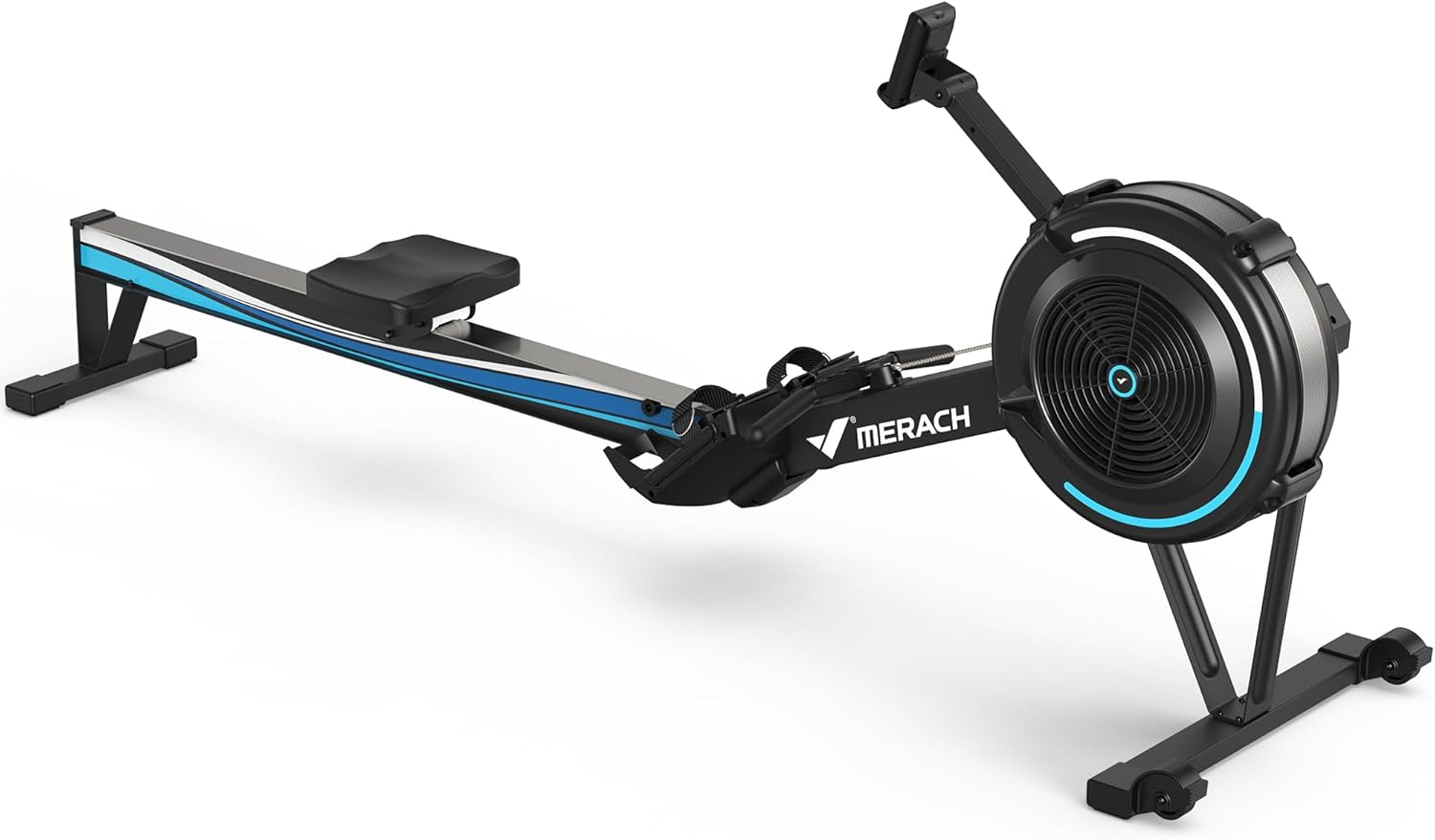 MERACH Rowing Machines for Home, Adjustable Air Resistance Professional Indoor R...