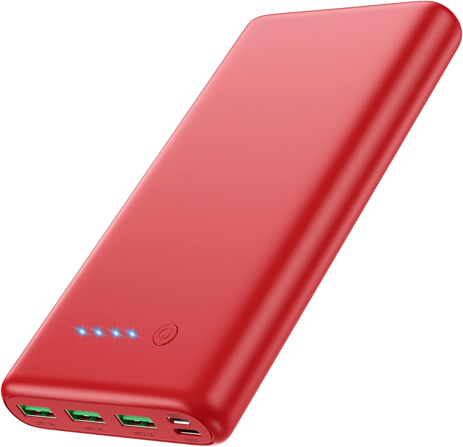 Portable Charger 36800mAh,4 Outputs Power Bank, Dual Input 5V/3A External Batter...