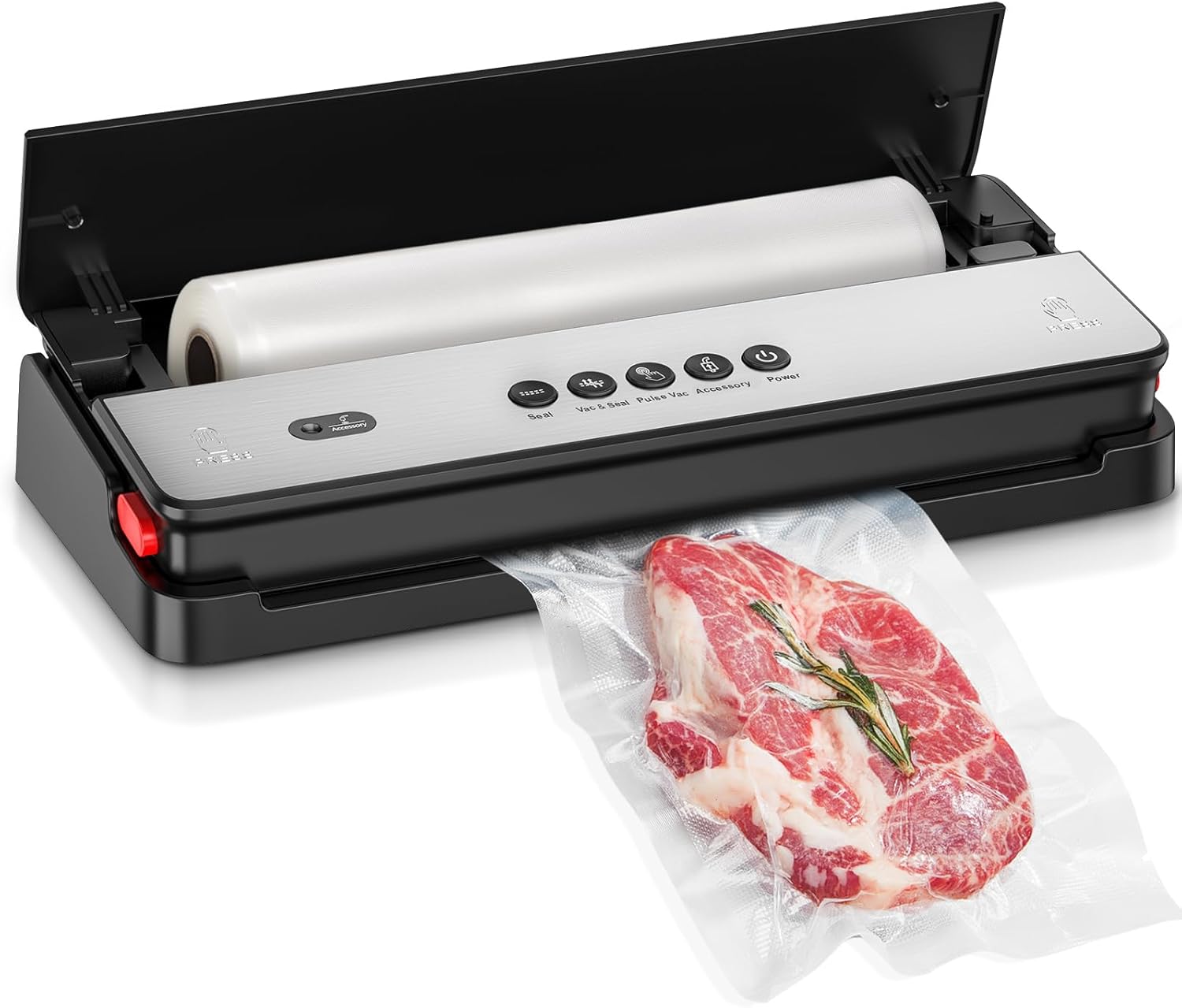 Bonsenkitchen Vacuum Sealer, Multi-Functional Vacu...