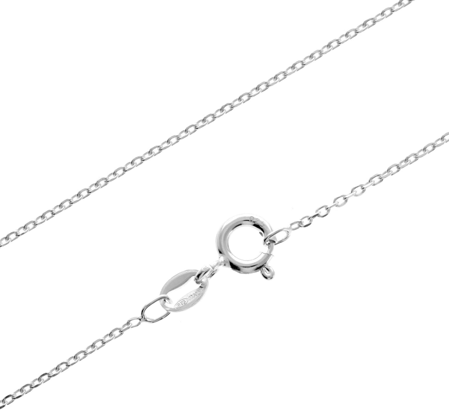 SilverAmber Jewellery UK - Sterling Silver 14" 16" 18" 20" 24" 28" 32" 36" 40" I...