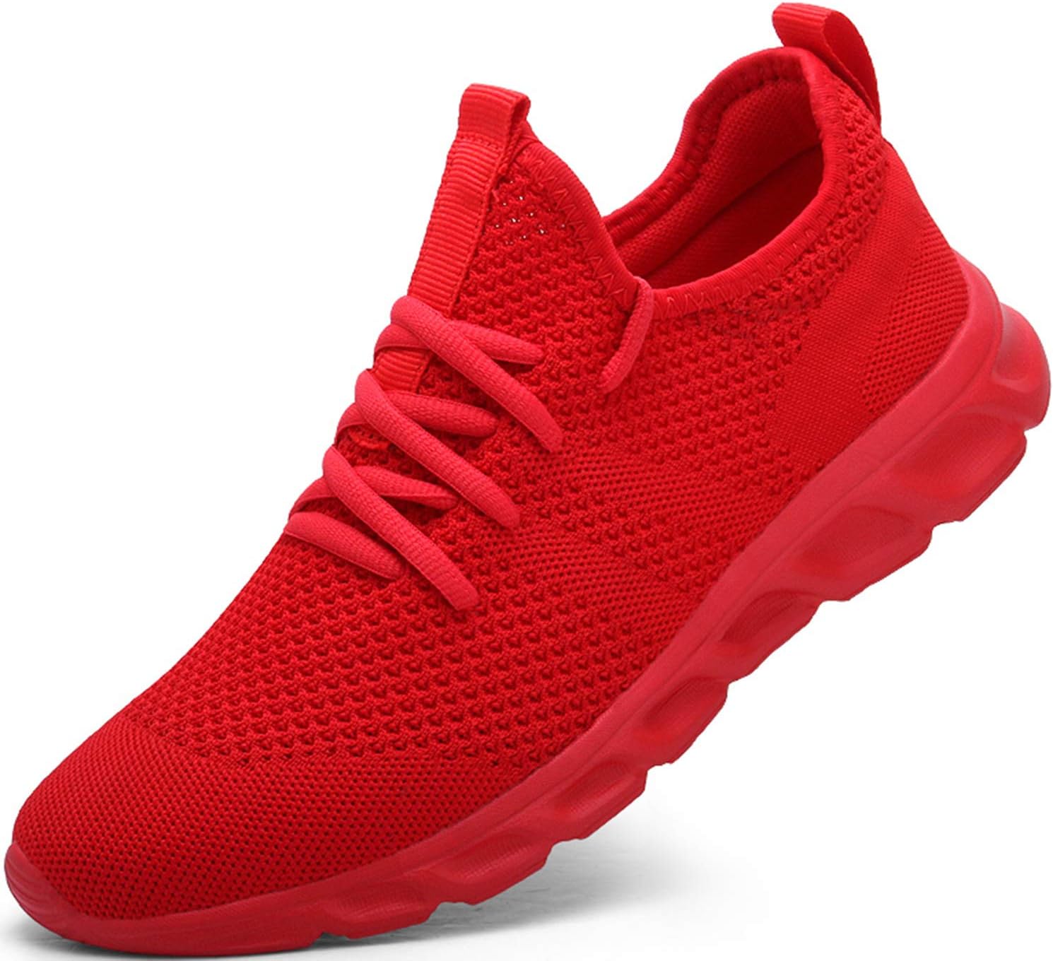 Damyuan Mens Running Walking Tennis Trainers Casual Gym Athletic Fitness Sport S...