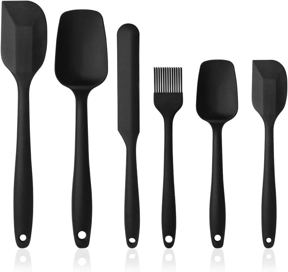 Vicloon Silicone Spatulas Spoons Set, Silicone Kitchen Utensils Including Rubber...