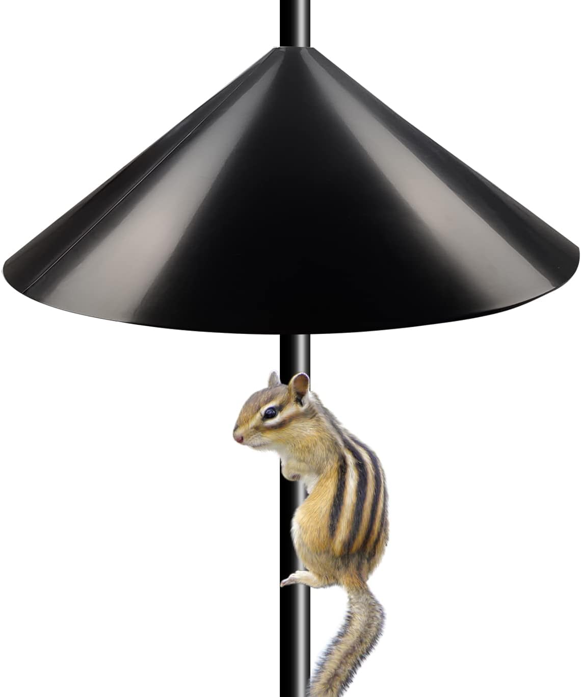 Garbuildman Squirrel Baffle for Bird Feeder Pole, Outside Pole Mount Bird House...