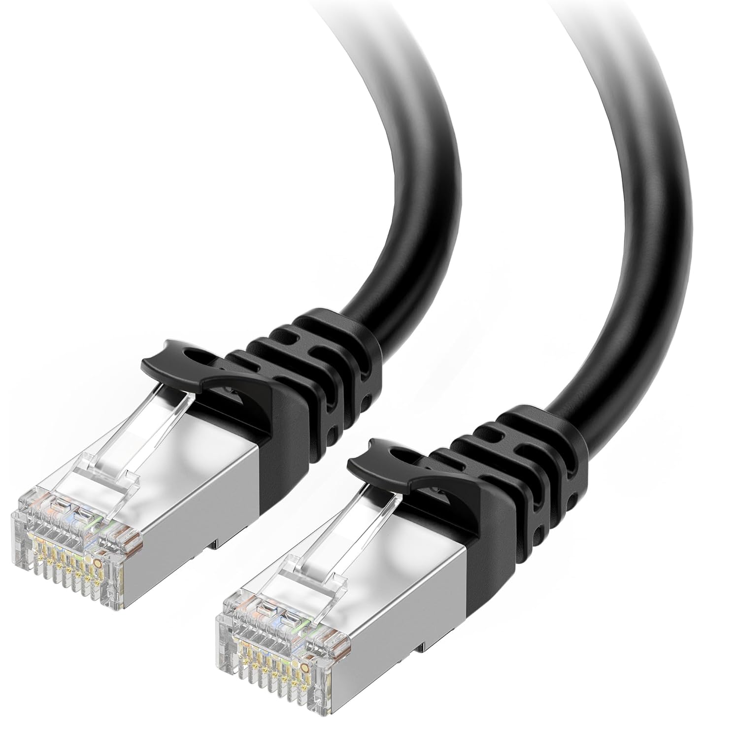 Cable Matters 10Gbps Snagless Shielded Cat 6A Ethernet Cable - 50ft, Cat 6A Cabl...