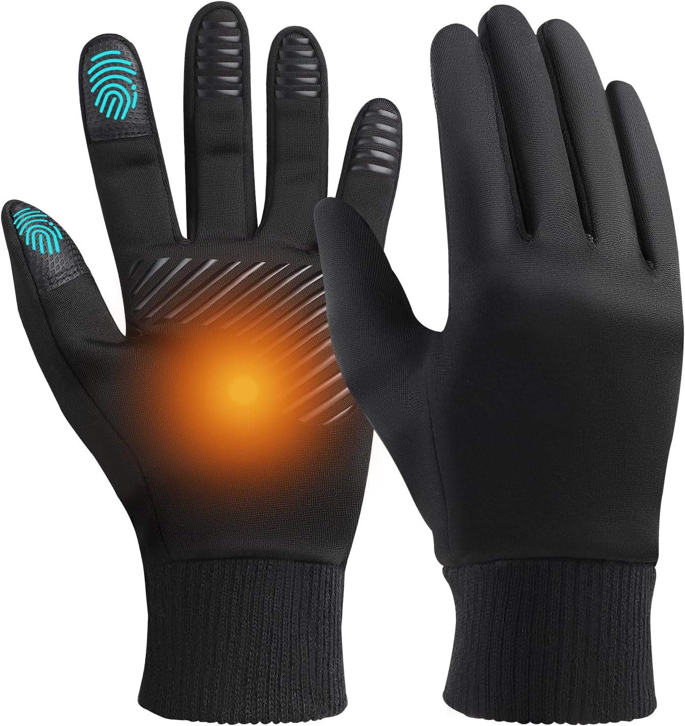Winter Gloves for Women Running in Cold Weather - Touchscreen Gloves for Bike Hi...