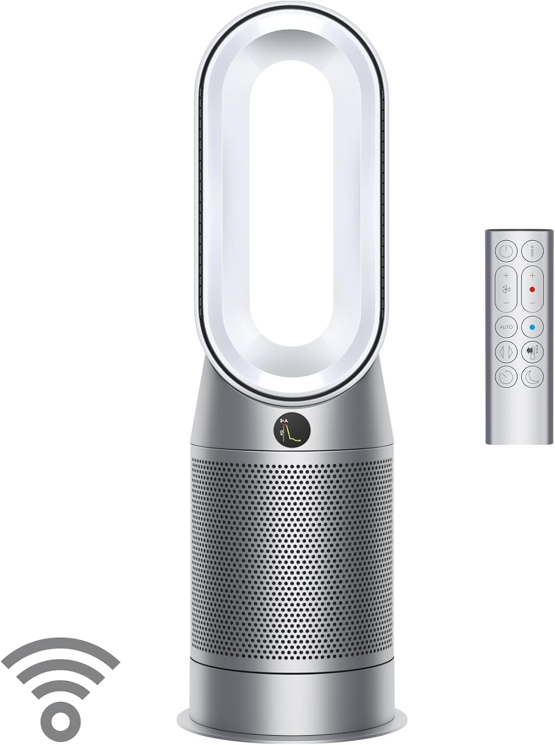 Dyson Purifier Hot+Cool™ HP07 Air Purifier, Heater, and Fan - White/Silver, Larg...