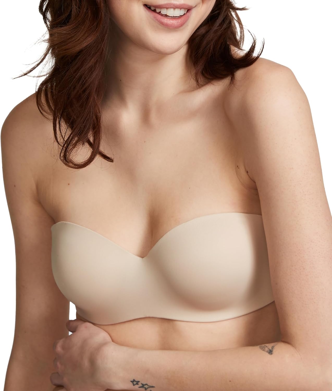 Victoria's Secret Women's Pink Wear Everywhere Push Up Strapless Bra, Bras for W...