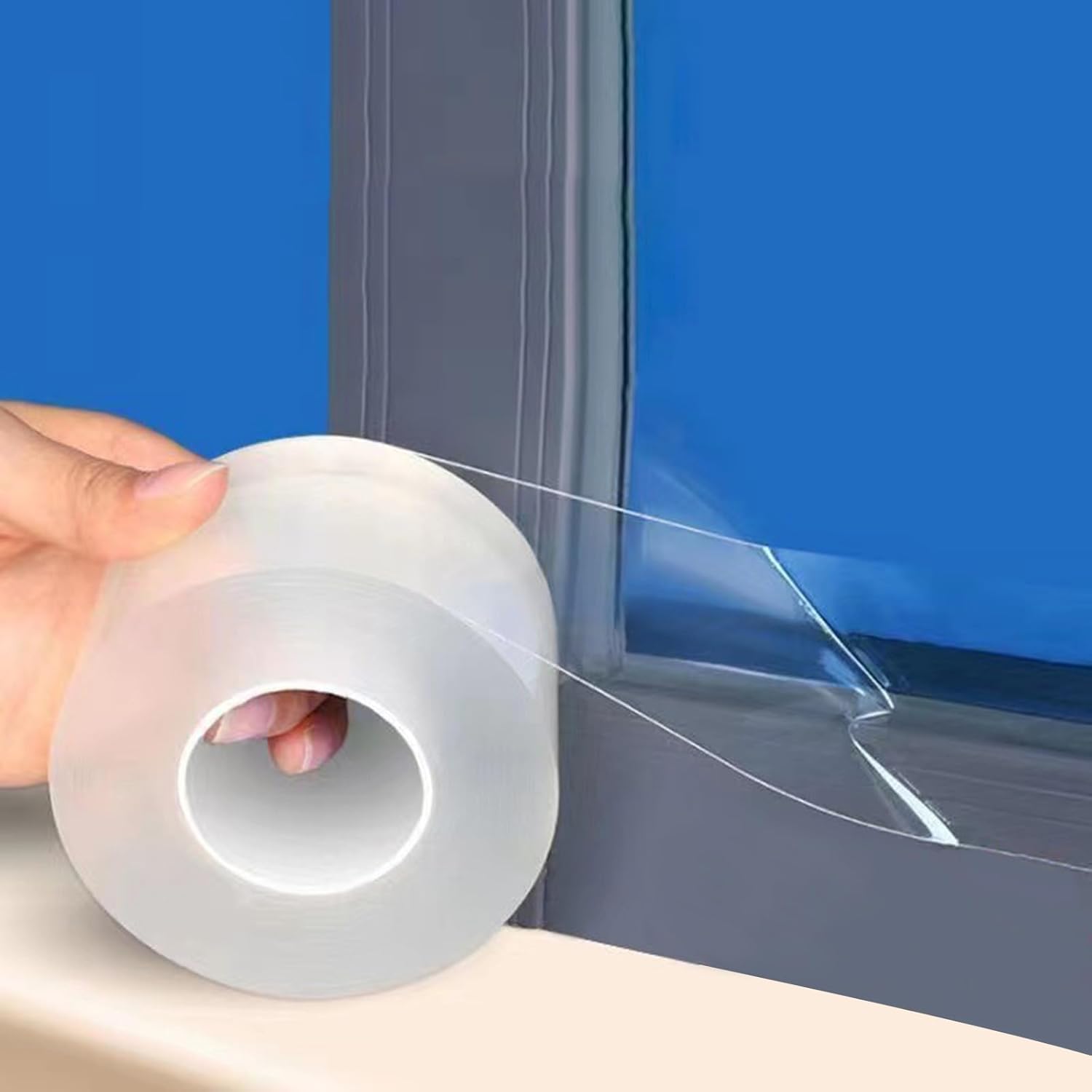 wordmouk Window Weather Sealing Tape 2inchx32.8ft Waterproof Window Draft Isolat...
