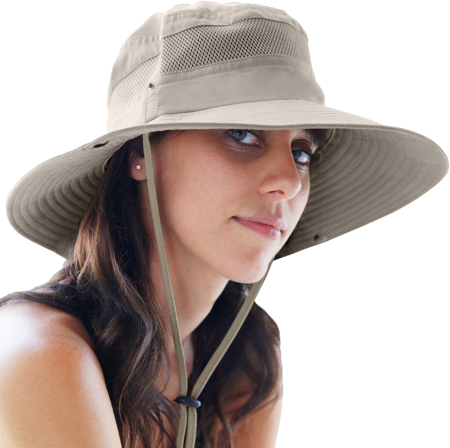 GearTOP UPF 50+ Beach Hat Women Sun Hat Men Safari Hats, Beach Hats for Women Pa...