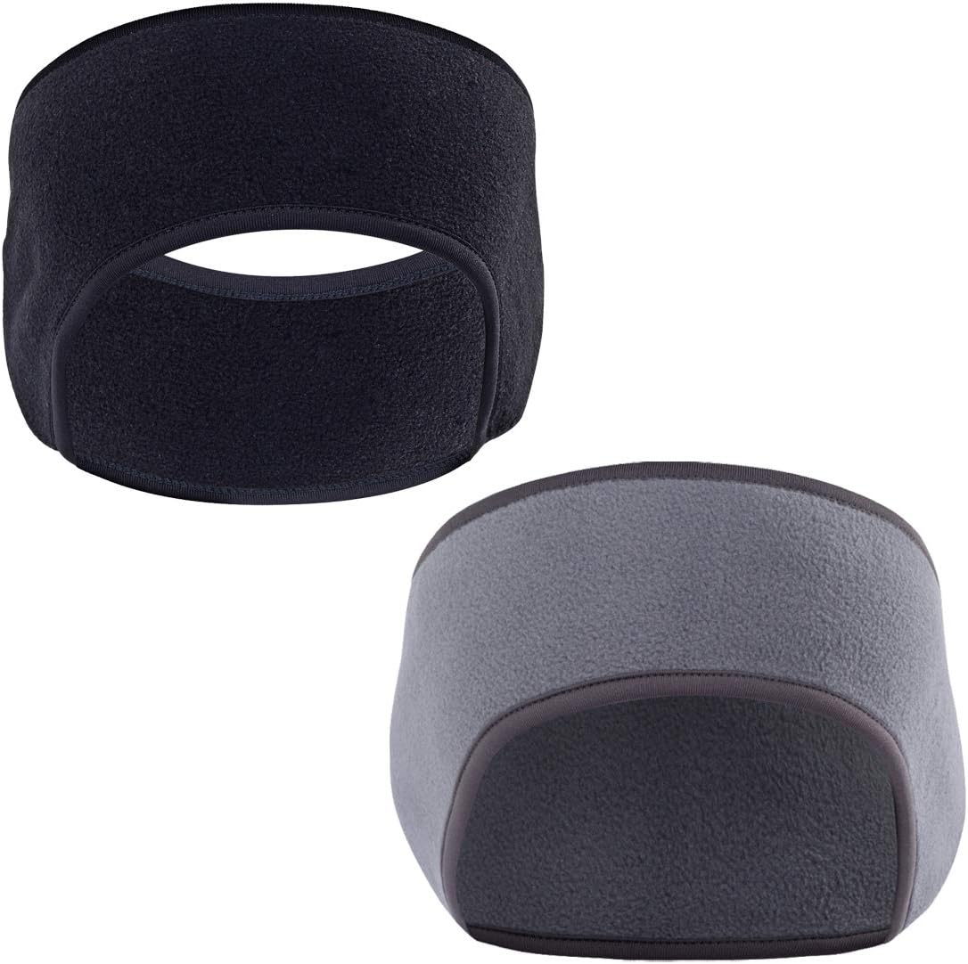 Fleece Ear Warmers Headband/Ear Muffs GOFRIEND Winter Headbands for Adults Men &...