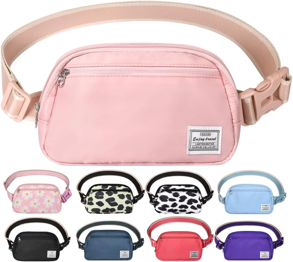 DMLuna Small Crossbody Bags for Women Trendy, Lightweight Waist Pack for Women &...