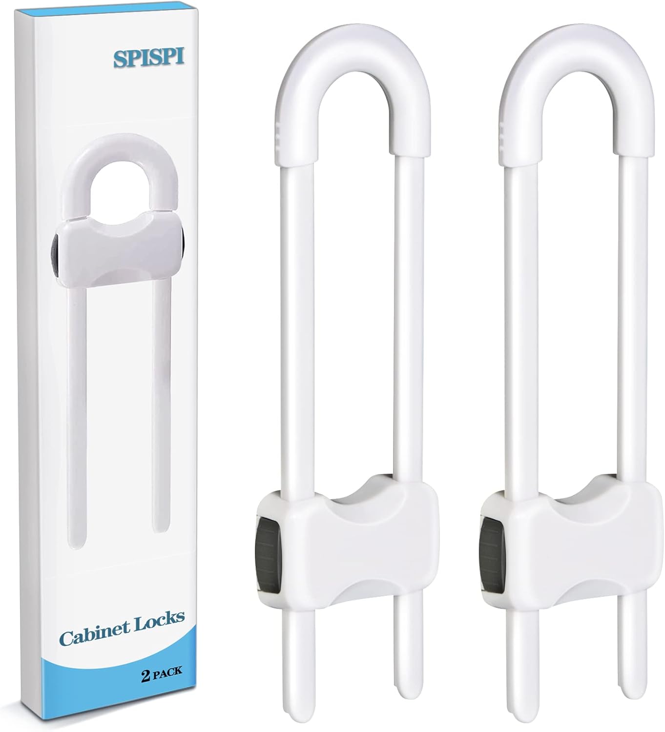 Baby Proofing Cabinets,Cabinet Locks for Babies,U-Shaped Child Locks for Cabinet...