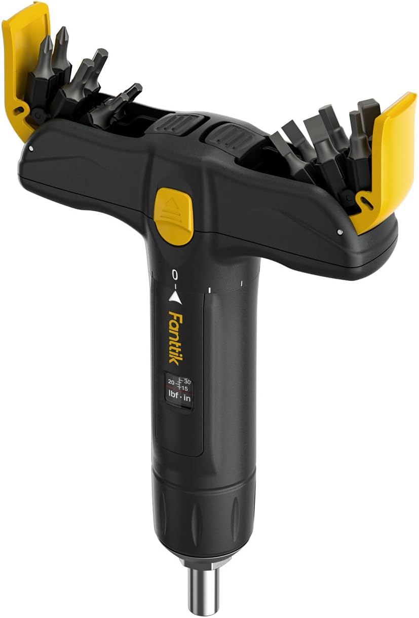 Fanttik TS2 PRO Torque Screwdriver Wrench Set, T-handle, Bits Storage Design, 12...