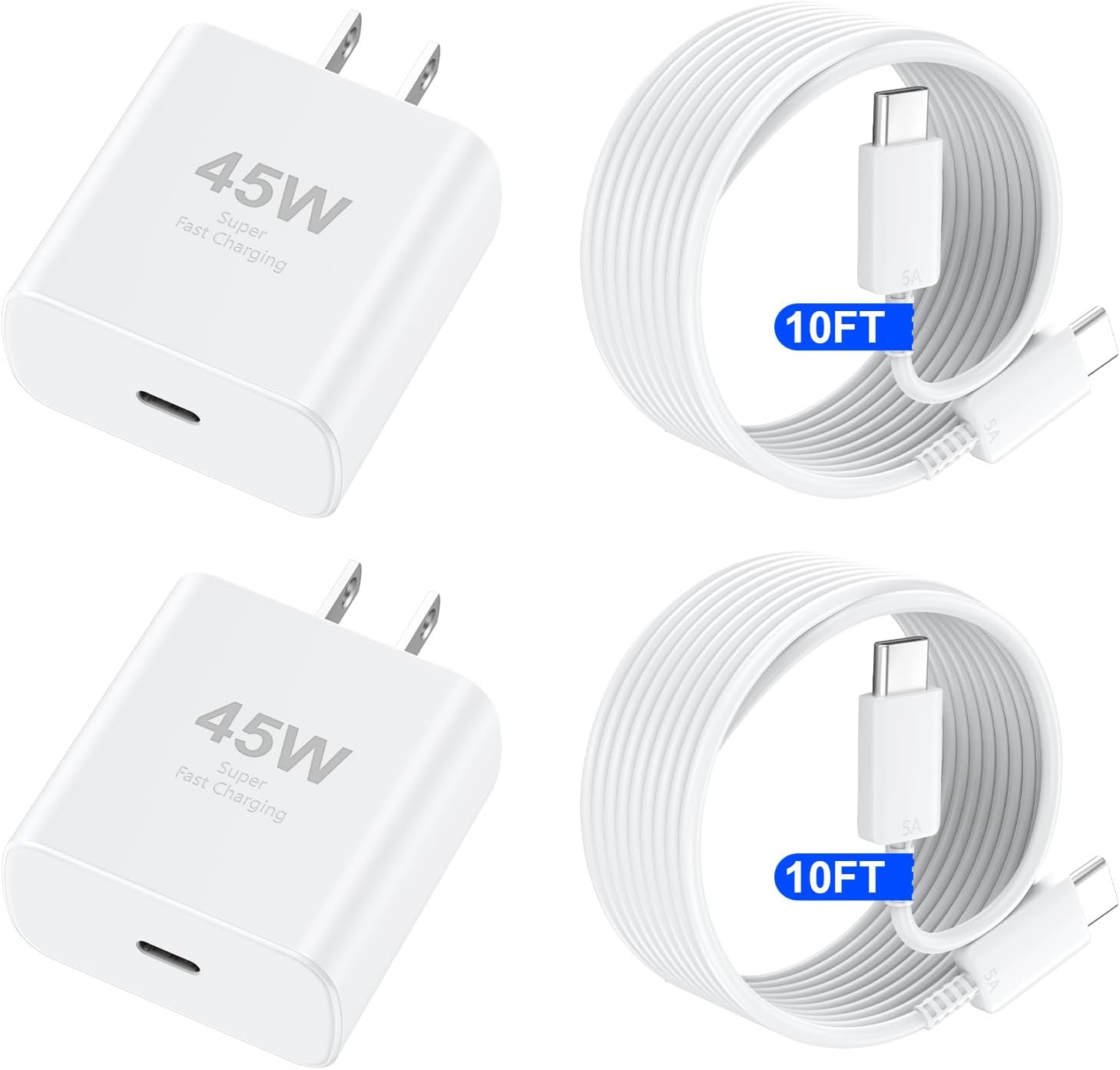 iPhone 16 Pro Max Charger Fast Charging, 45W USB C iPhone 16 Super Fast Charger...