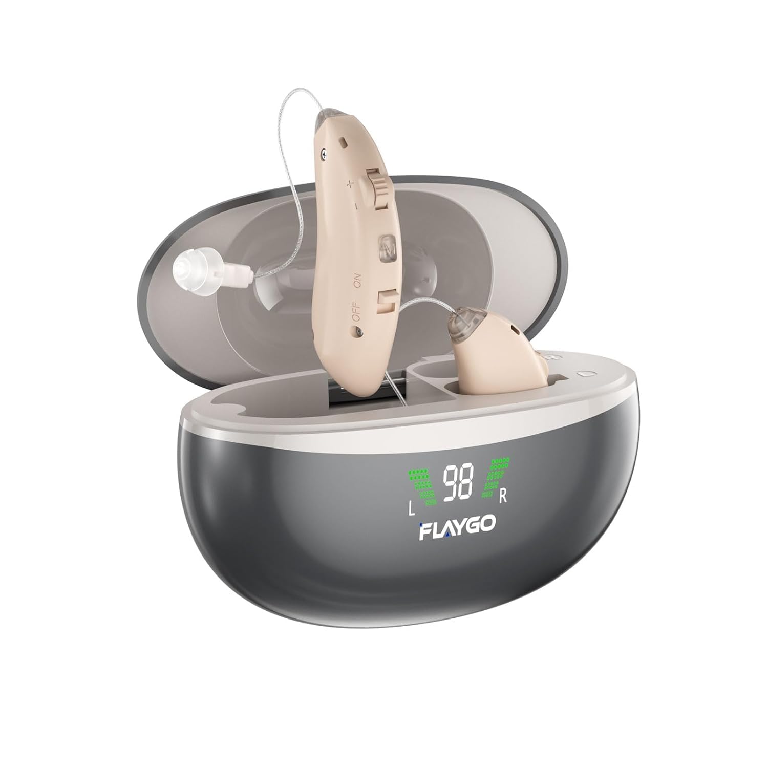 Rechargeable Hearing Aids for Seniors' Hearing Loss (Not Amplifier) - Latest 16-...