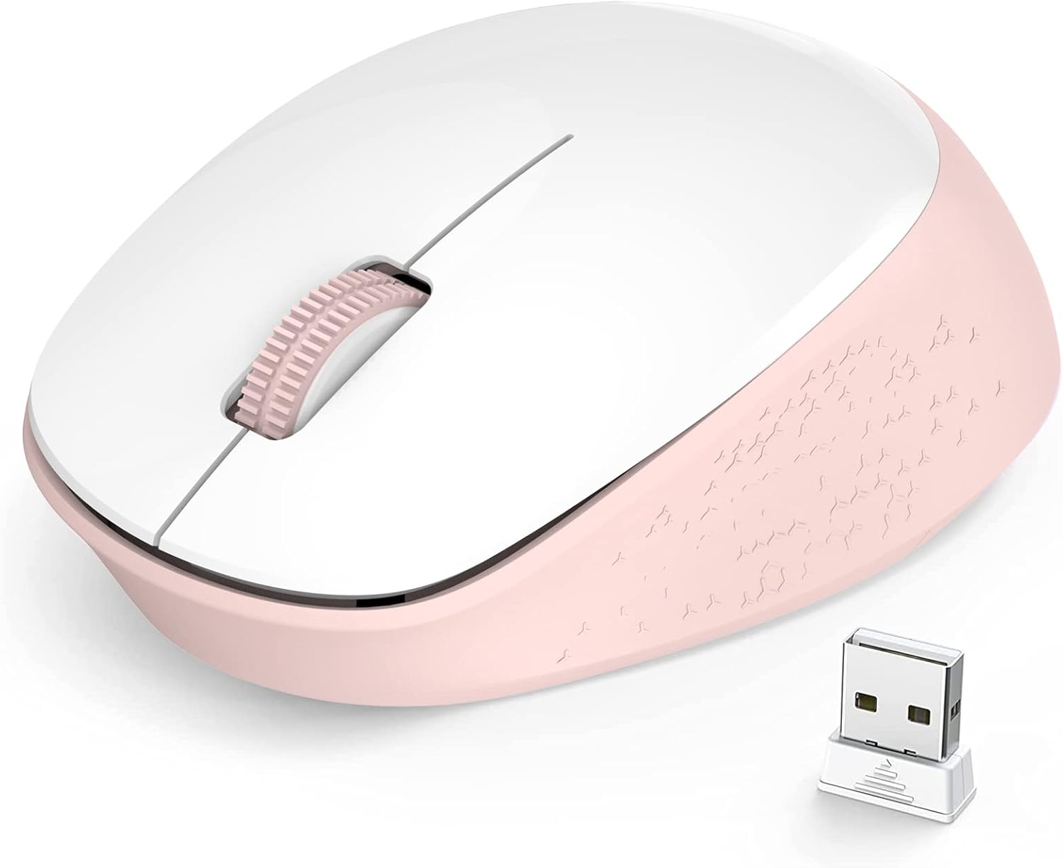 YXLILI Wireless Mouse for Laptop Ergonomic Computer Cordless Mice Portable Silen...
