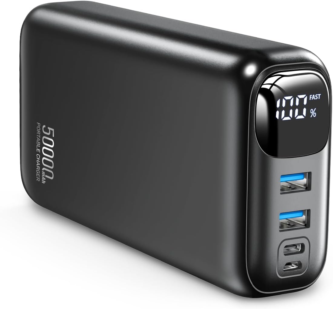 Portable Charger 50000mAh Power Bank - 22.5W Fast Charging External Battery Pack...