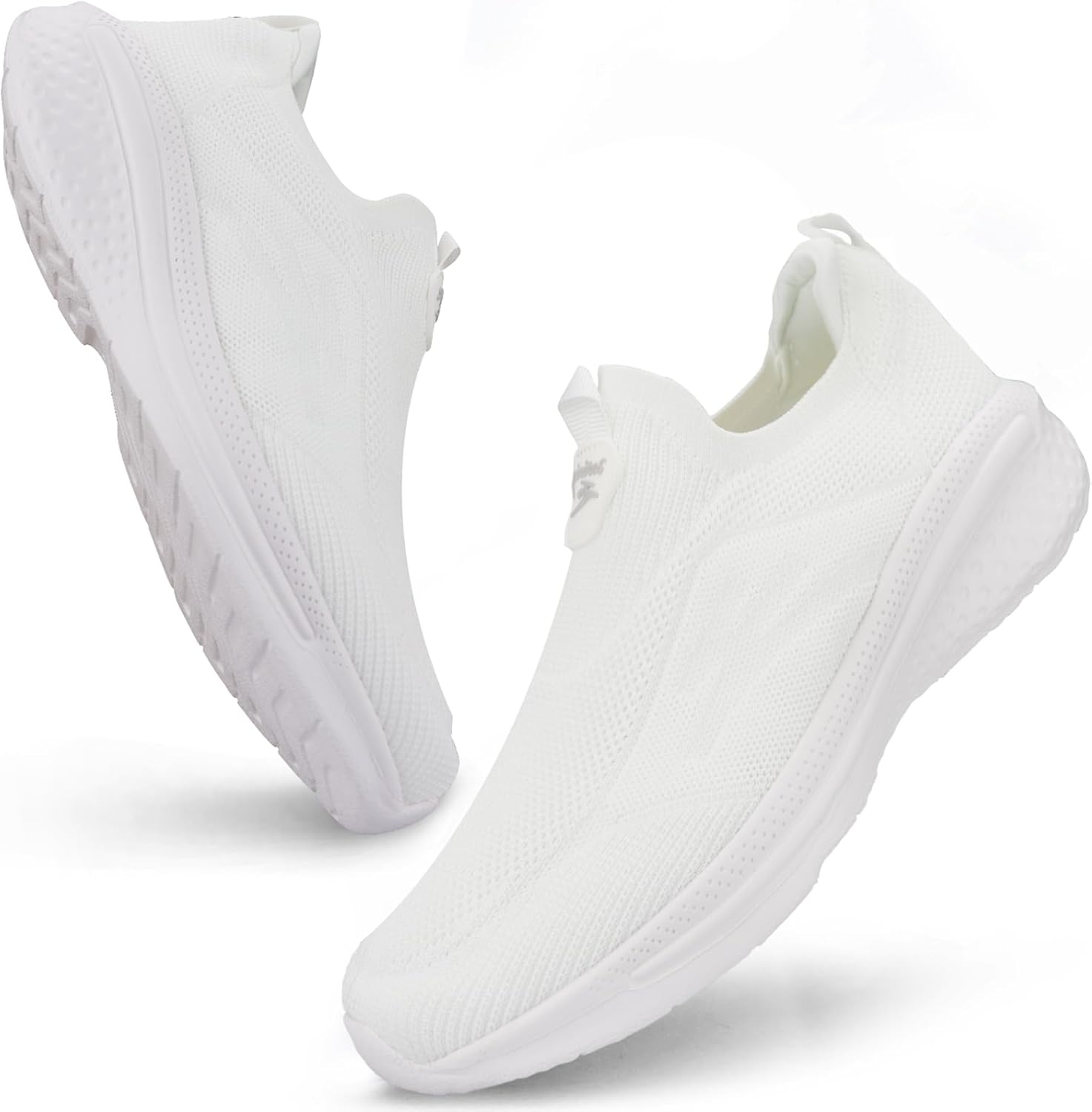 Giniros Mens Slip On Trainers Casual Trainers Shoes Breathable Running Shoes Wal...