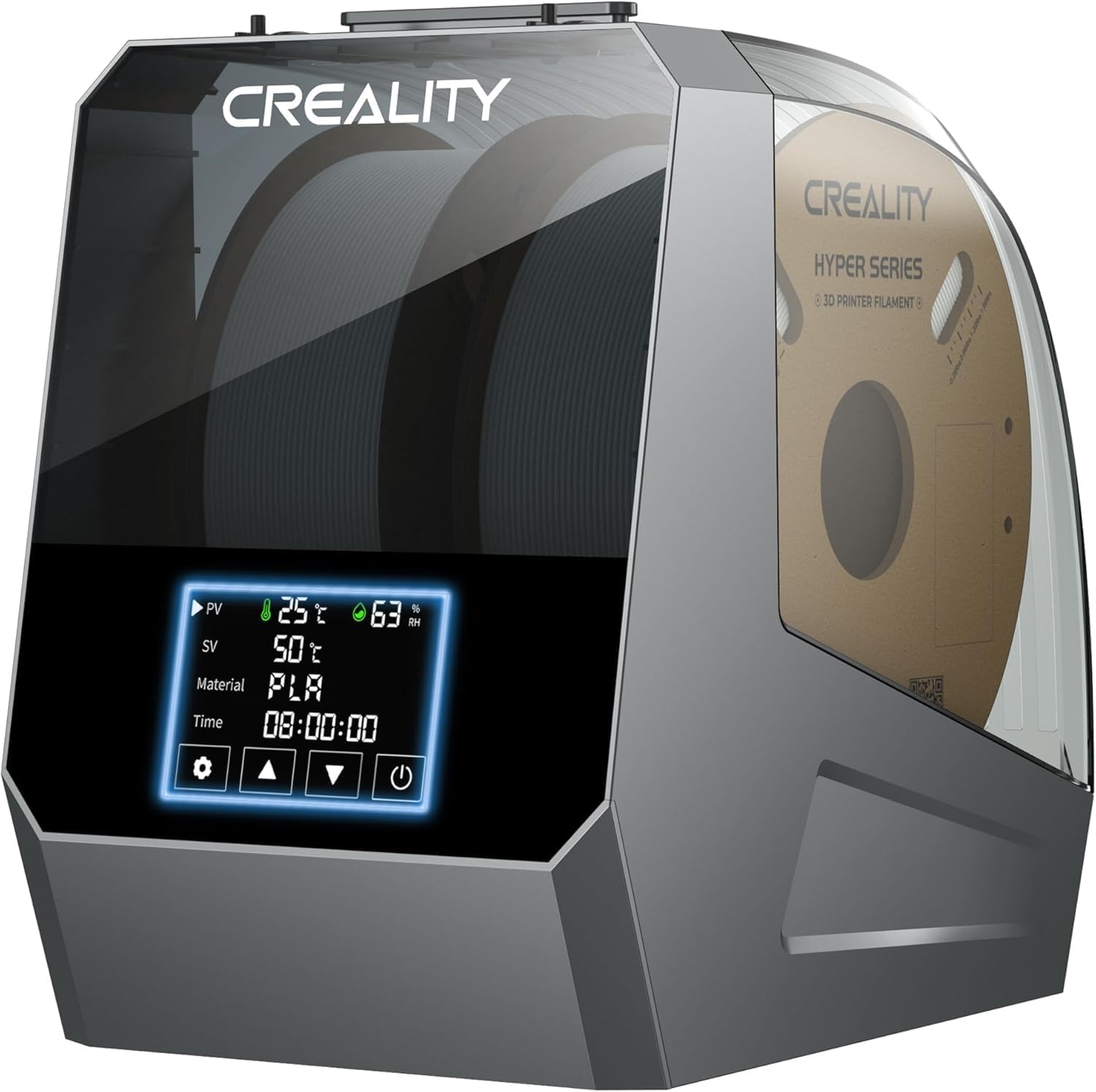 2024 Official CREALITY Space Pi Filament Dryer Plus, 2 Spools 360° 160W PTC Fast...