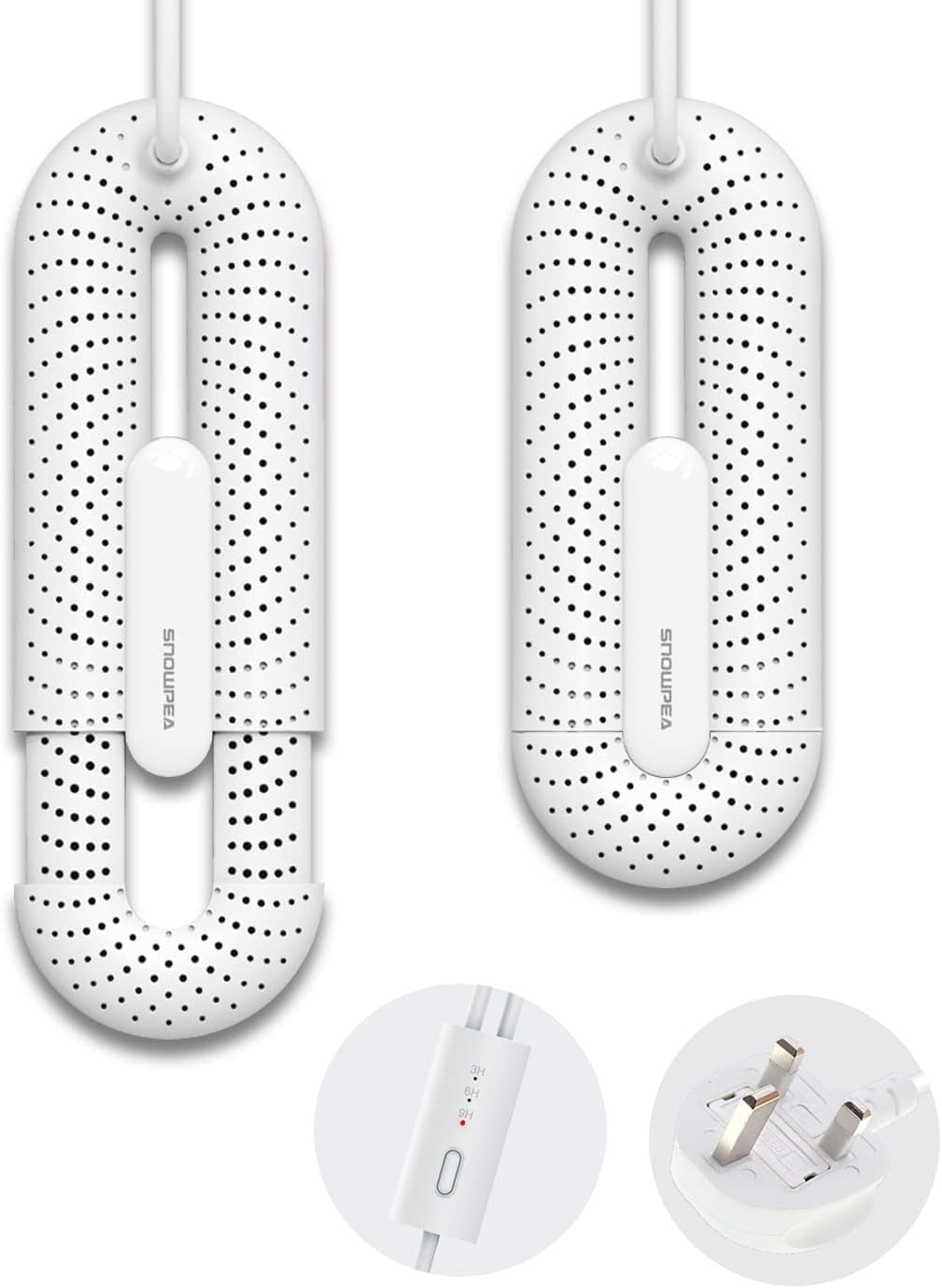 Snowpea Electric Shoe Dryer, Ski Boots Dryer, Shoe & Boot Warmer to Dry Sweaty S...
