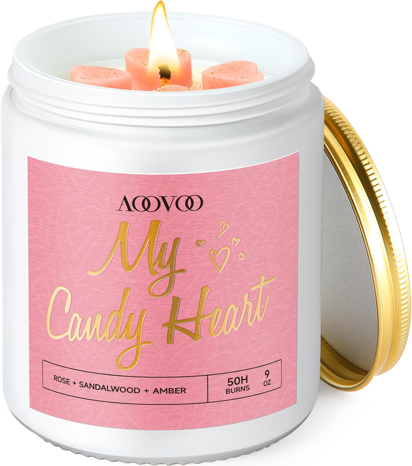 AOOVOO Candle - 9oz Soy Wax Scented Candles, Anniversary Candles Gifts, Birthday...
