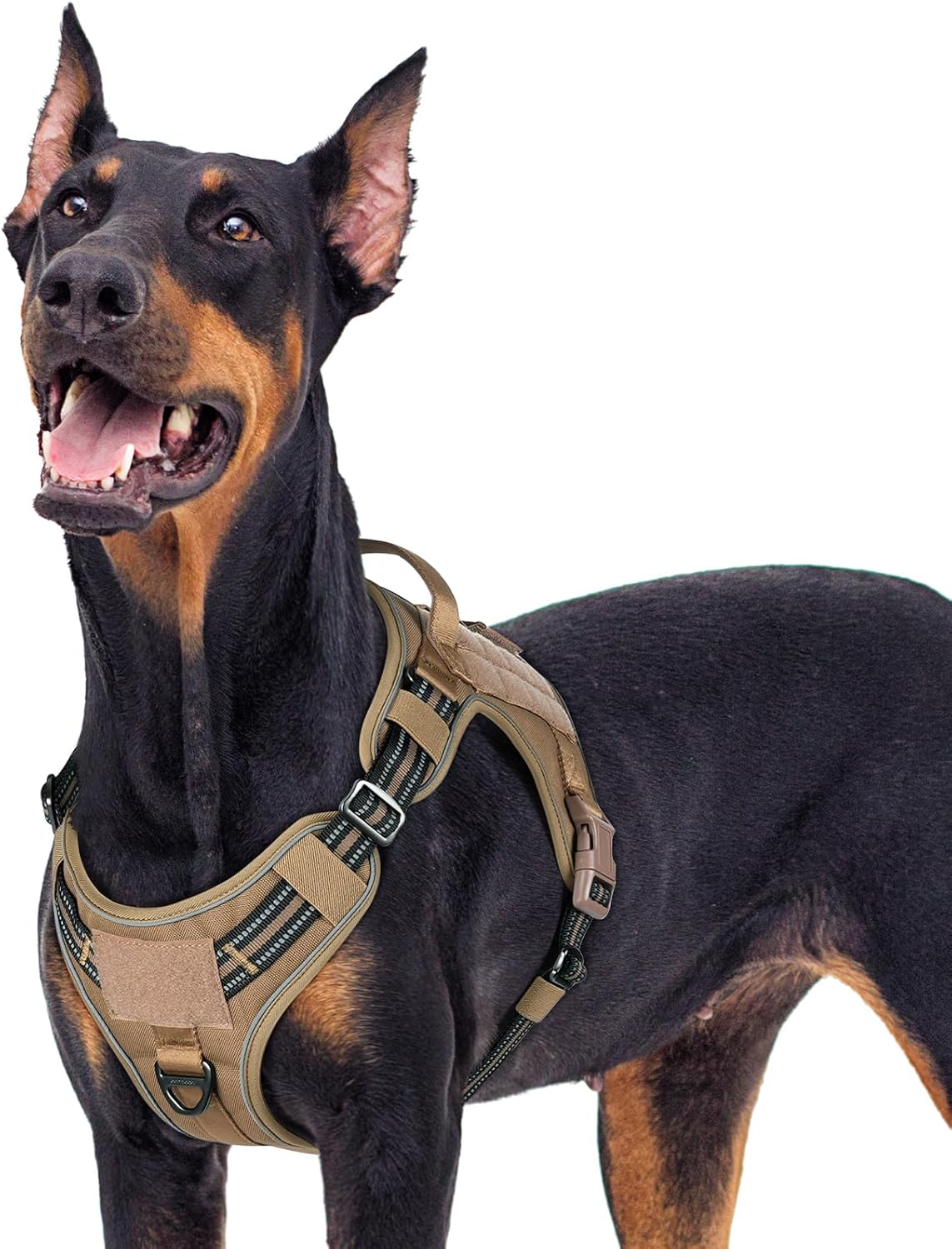 rabbitgoo Dog Harness for Large Dogs No Pull, Tactical Service Pet Vest with Mol...