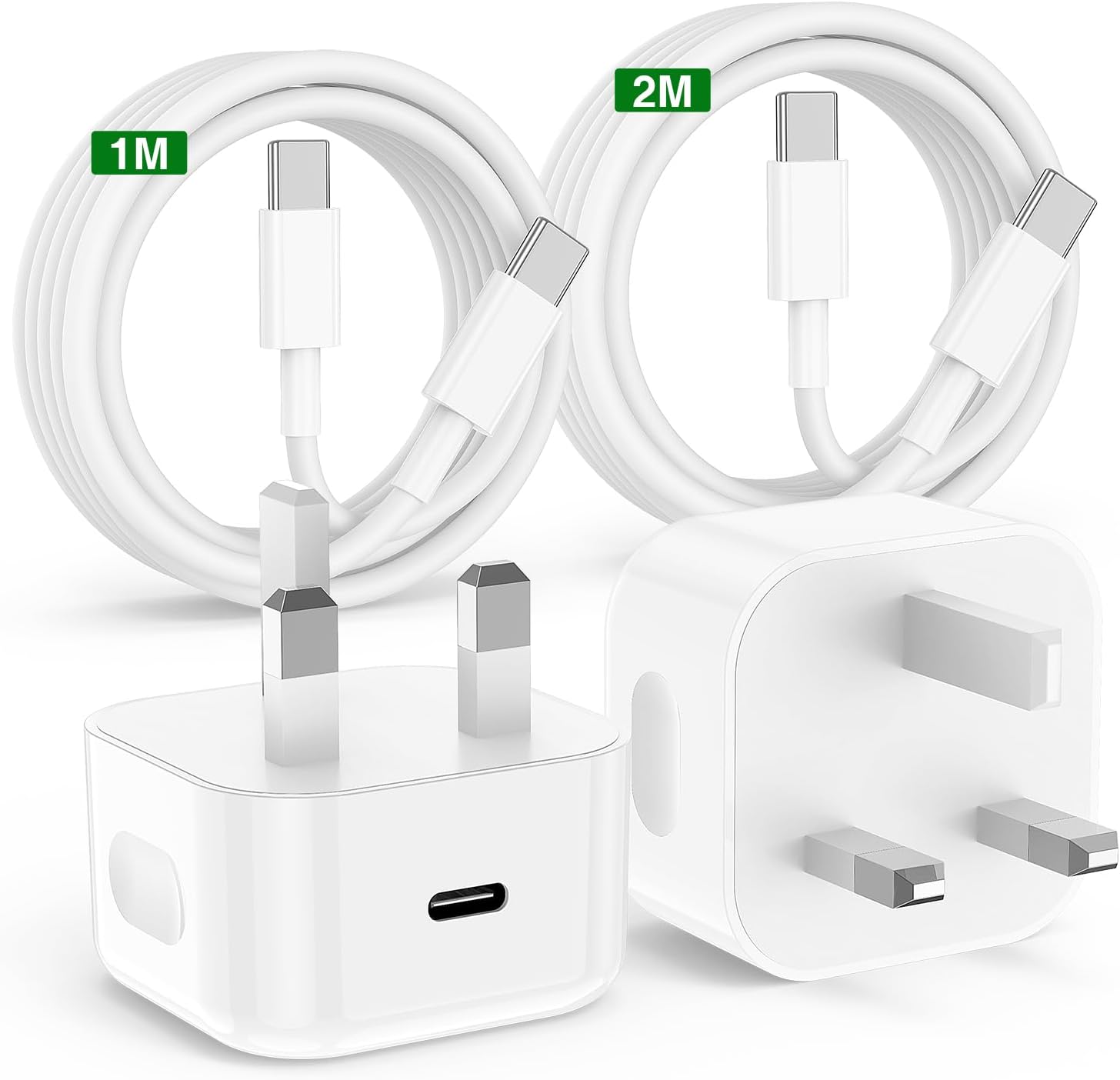 iPhone 16 15 Fast Charger Apple Original,[Apple MFi Certified] 2Pack 20W PD USB...