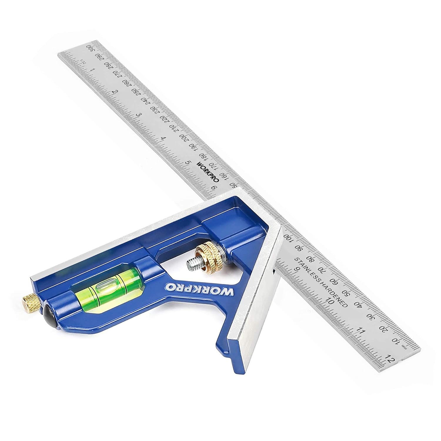 WORKPRO Combination Square 12Inch/300mm, Engineers...