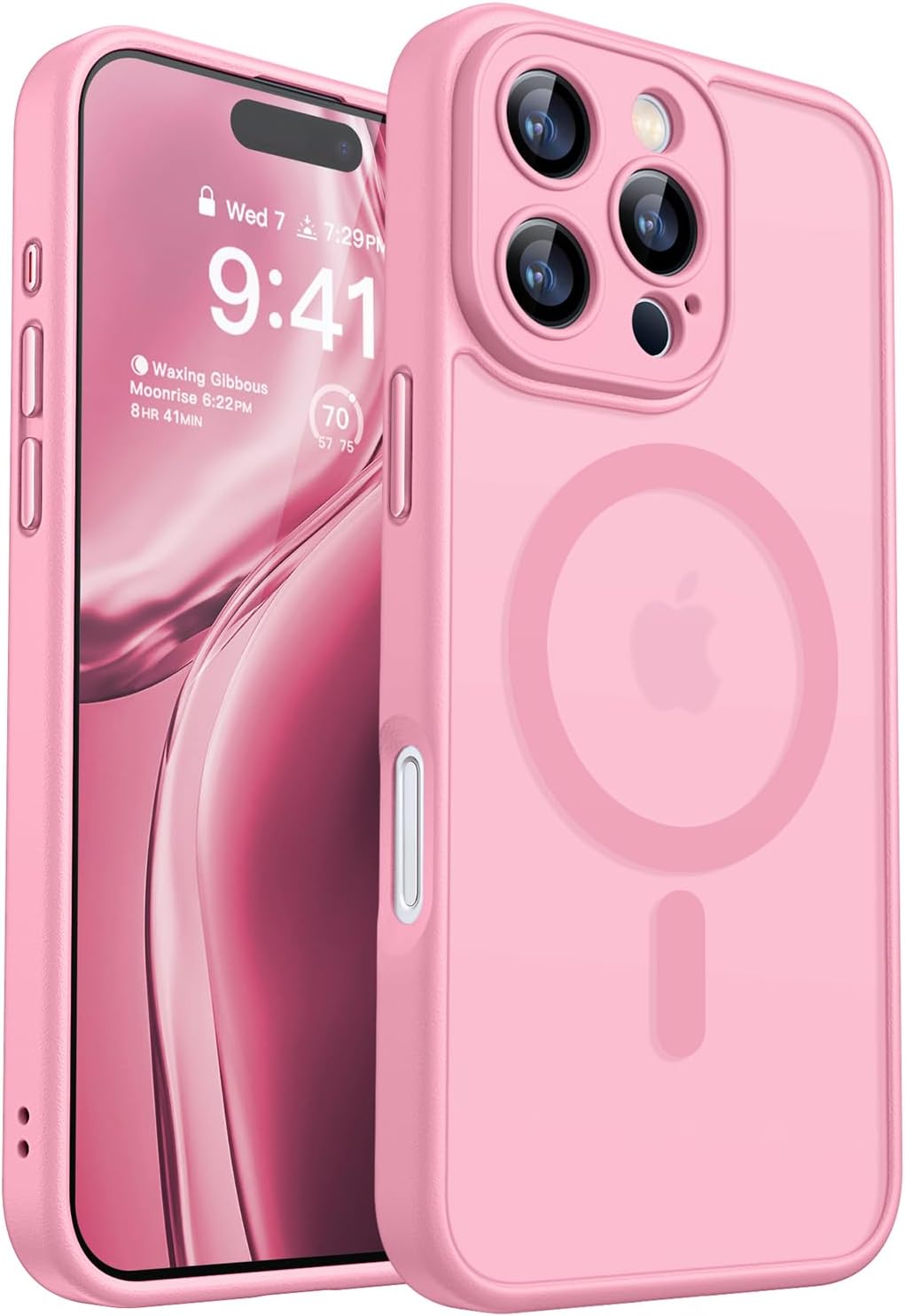 CANSHN Magnetic for iPhone 16 Pro Max Case, Upgraded [Full Camera Protection] [C...