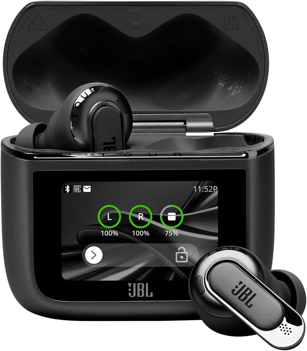 JBL Tour Pro 3 - True Wireless Noise Cancelling Earbuds with Smart Charging Case...