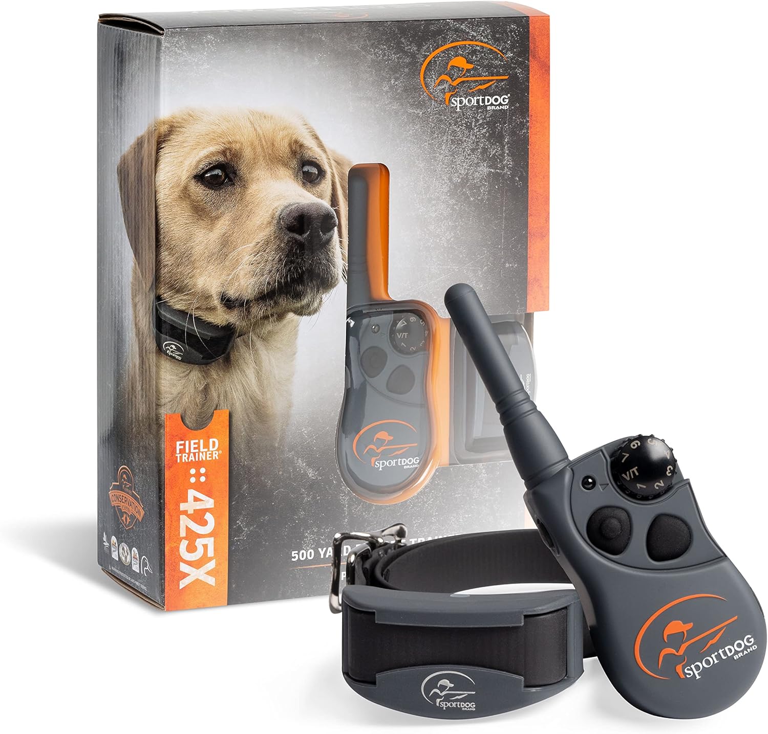 SportDOG Brand FieldTrainer 425X Remote Training Collar, E Collar for Dogs - Wat...