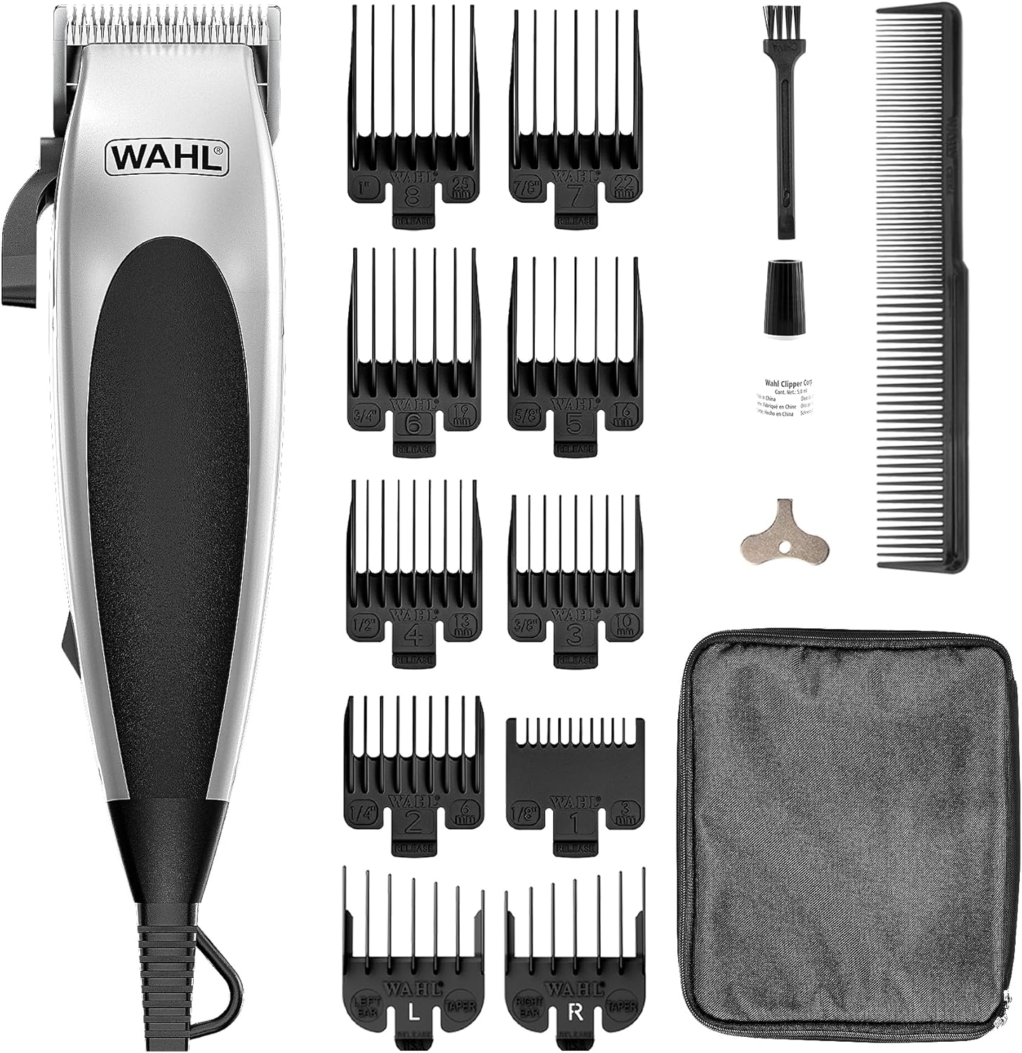 WAHL Vogue Corded Hair Clipper for Men, Home Hair Cutting, Male Grooming Kit, Ma...