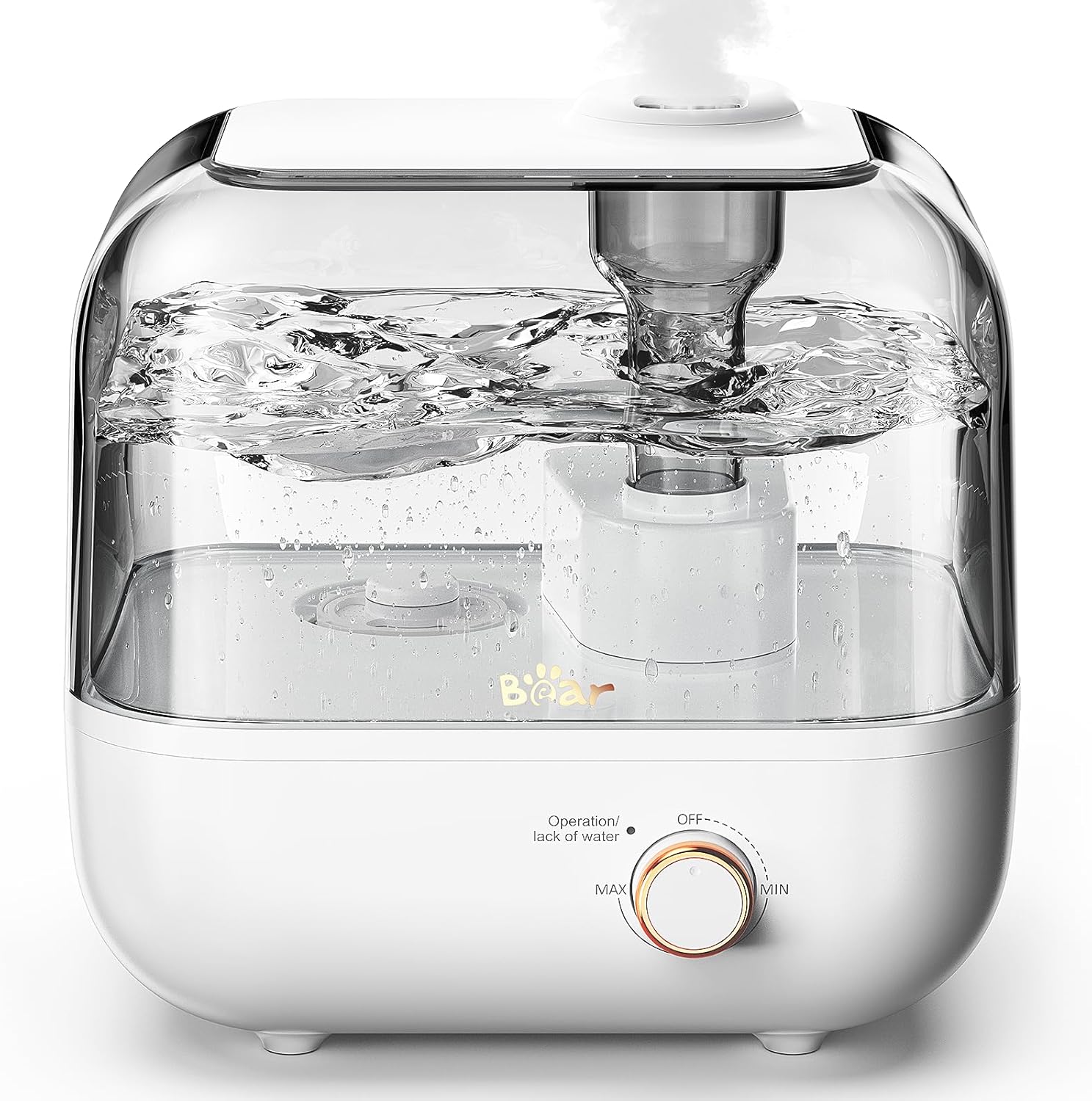 Bear 5L Top Fill Humidifier for Bedroom, 35-Hour Run Time, with Aromatherapy Tra...