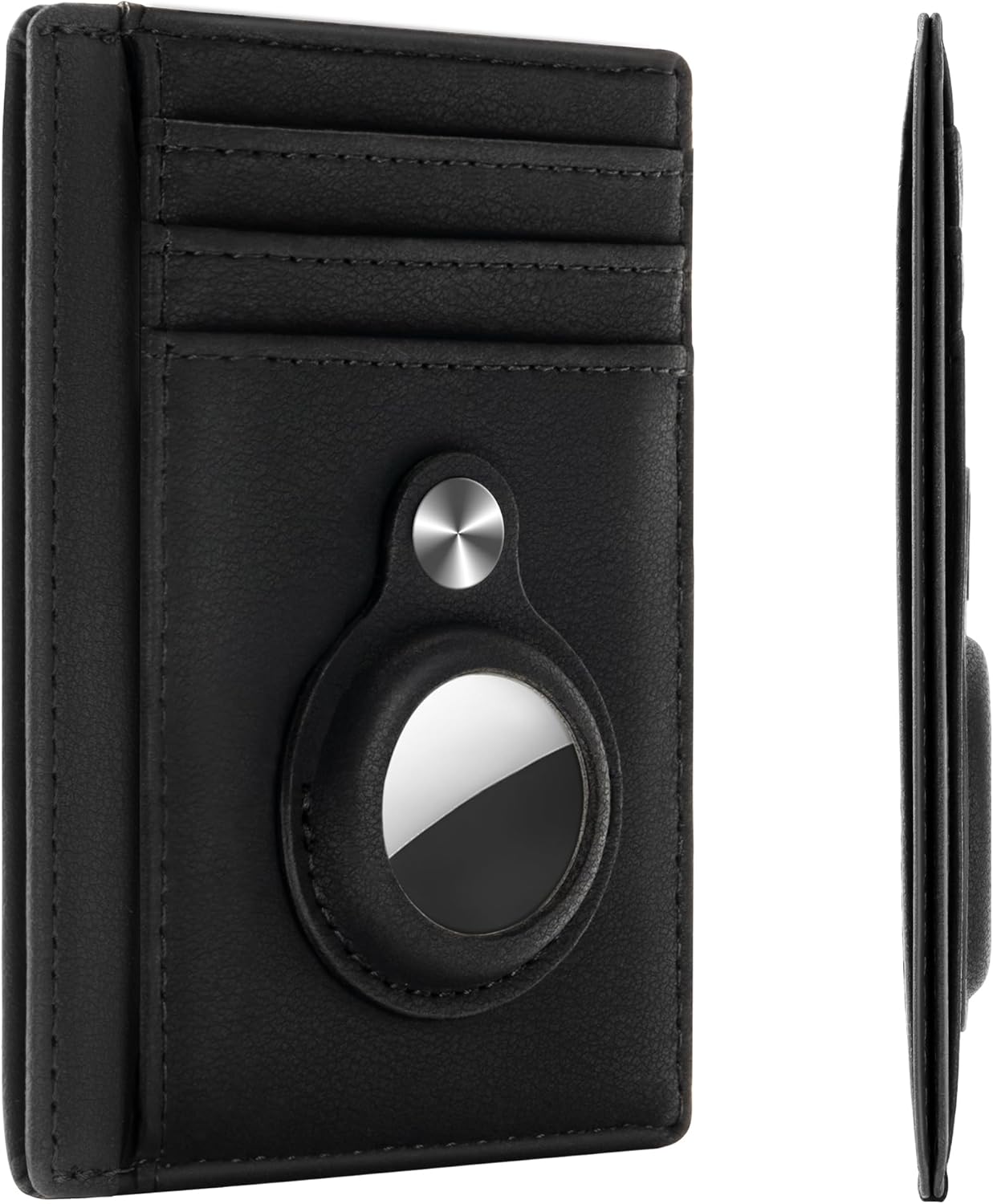 Hawanik Slim Minimalist Front Pocket Air Tag Wallet, RFID Blocking Card Holder W...