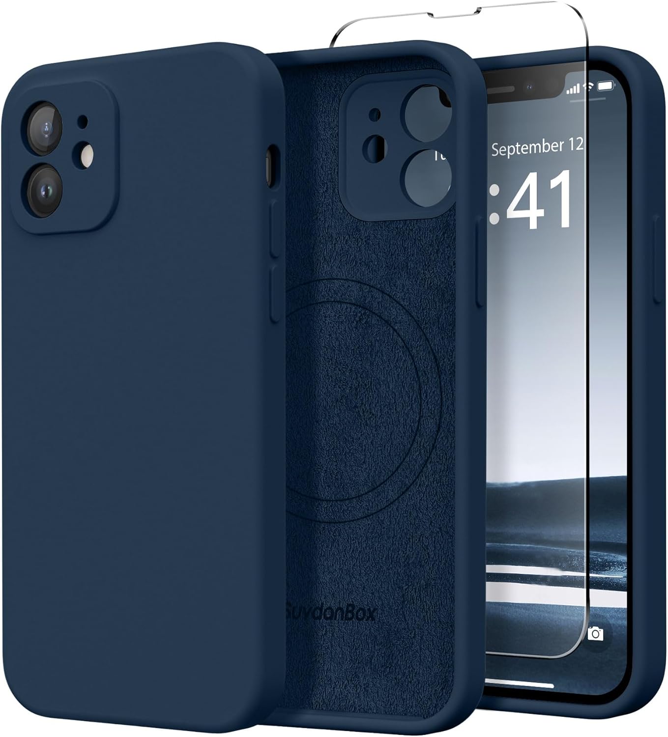 Magnetic for iPhone 12 Case, Compatible with MagSafe, [Full Camera Protection][S...