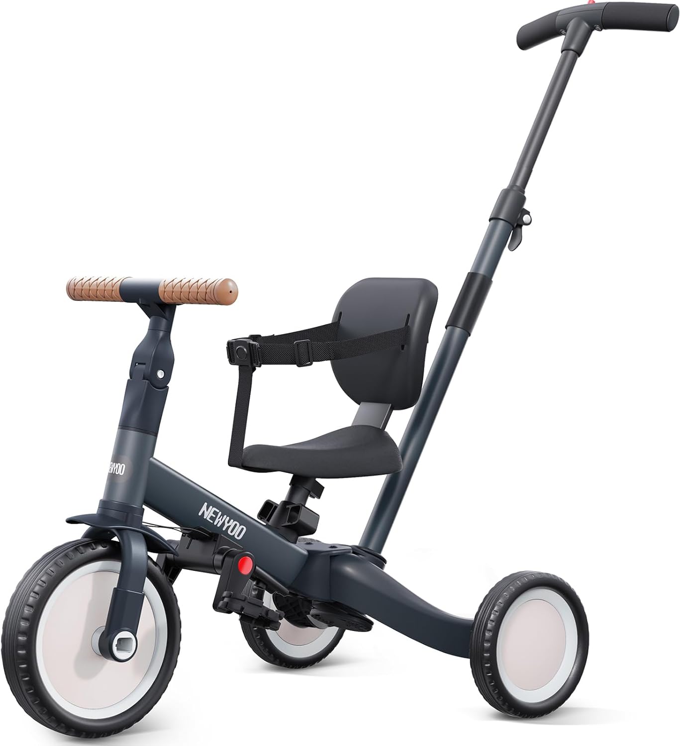 newyoo Tricycle for Toddlers 1-3, Toddler Bike, Trike with Push Handle, Perfect...
