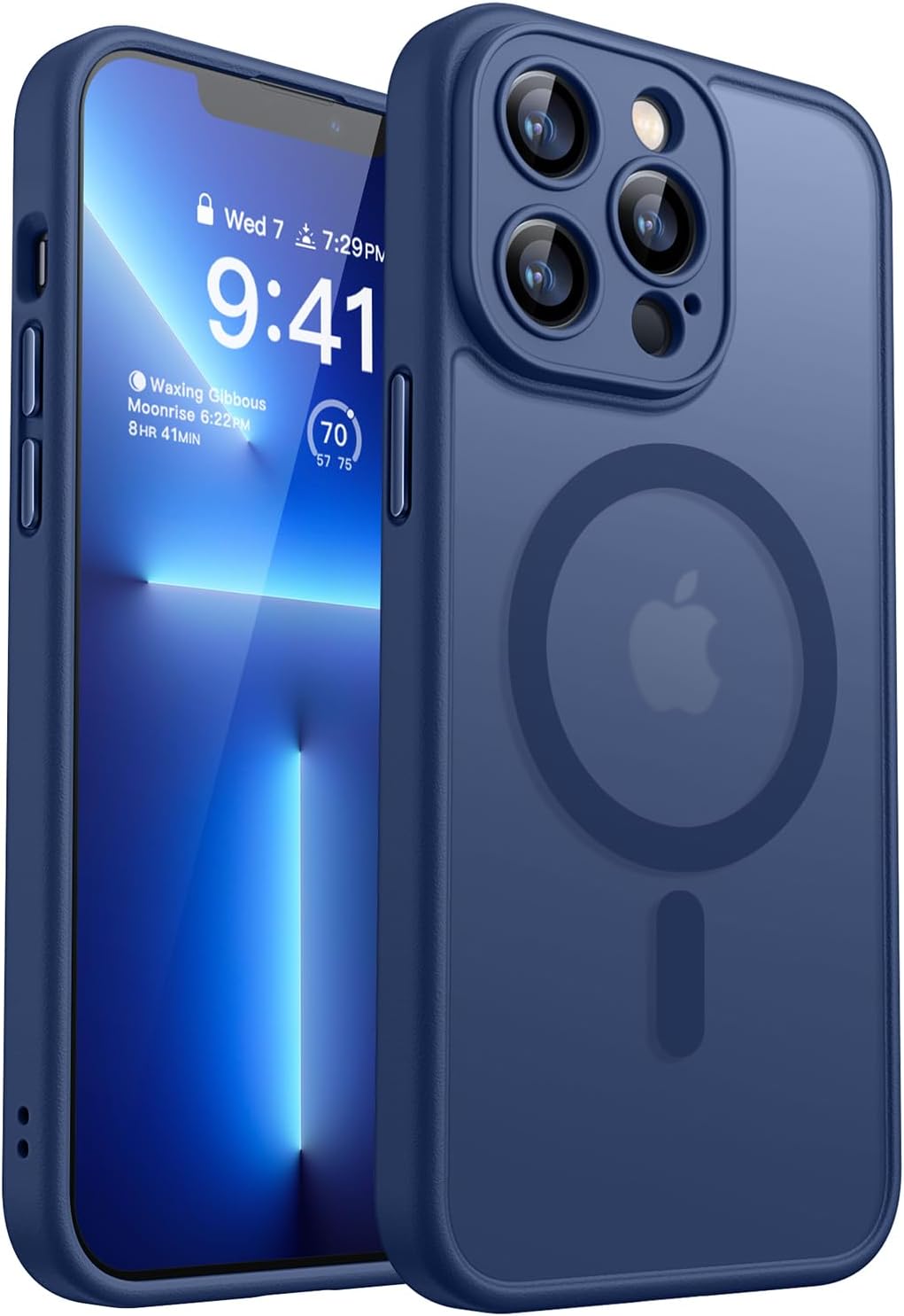 CANSHN Magnetic Compatible with iPhone 13 Pro Case(6.1 Inch), Upgraded [Full Cam...