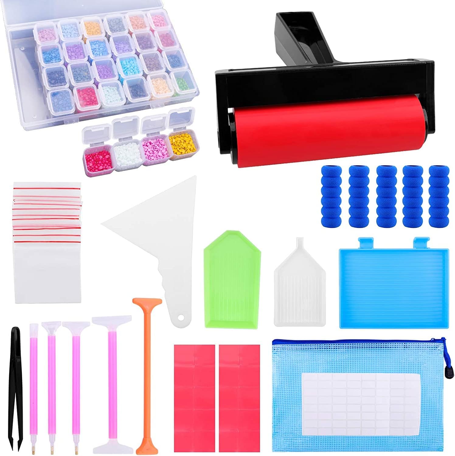 5D Diamond Painting Tools ＆Accessories, 85Pcs DIY...
