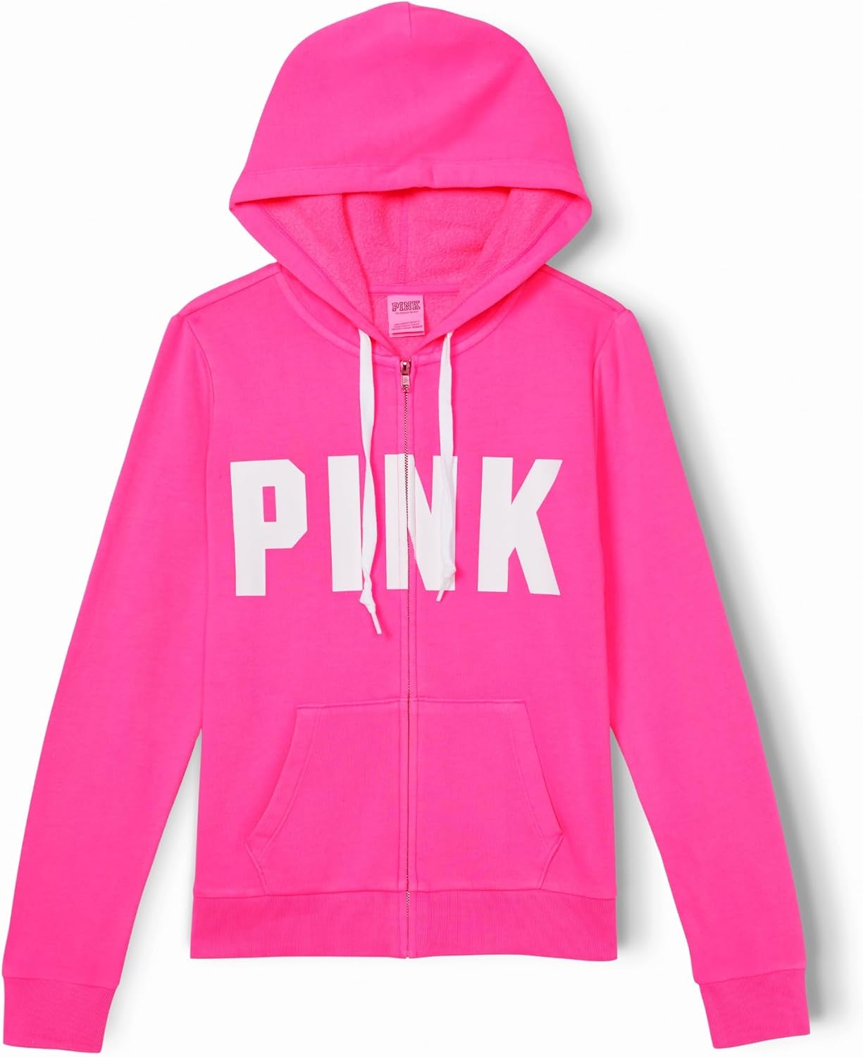 Victoria's Secret Women's PINK Logo Full Zip-up Sweatshirt (XS-XXL) Small Atomic...