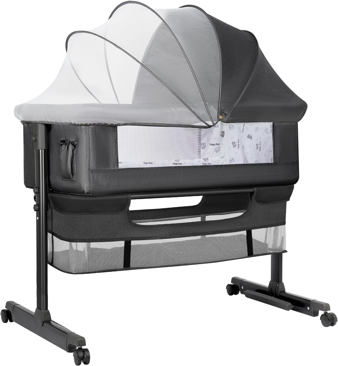 Baby Bassinet, Baby Basinet Bedside Sleeper, Easy...
