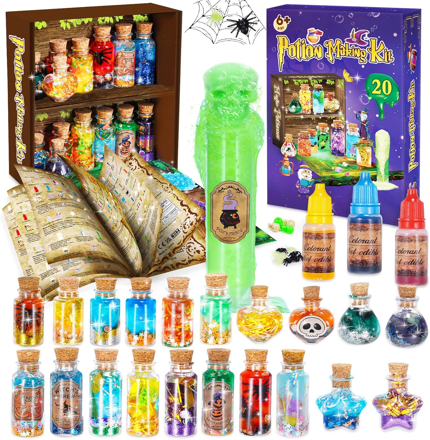 Potion Making Kit Children, Girls Toys Age 5 6 7 8 9 Mix Wizard Potions Kit for...