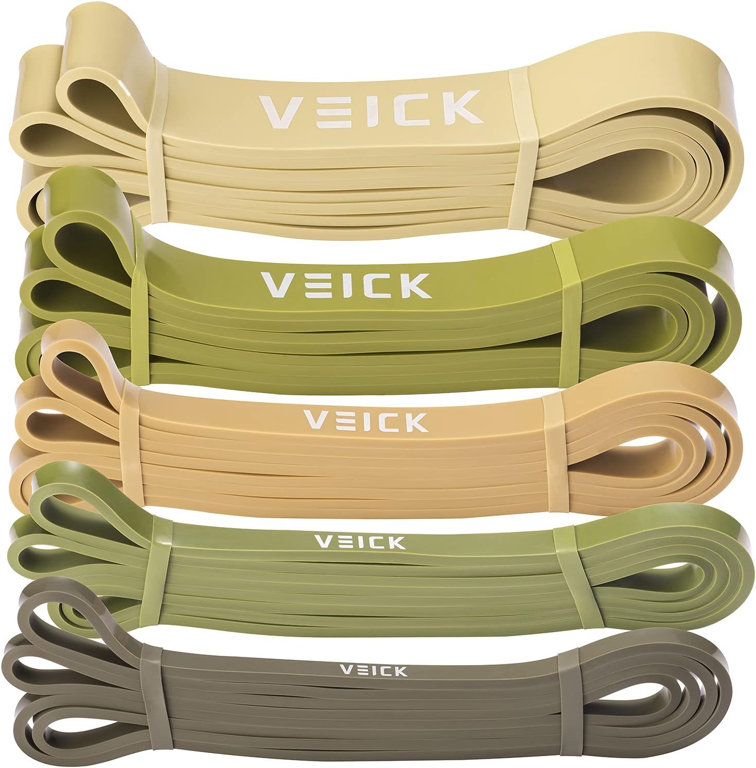 VEICK Resistance Bands for Working Out, Exercise Bands, Workout Bands, Pull Up A...
